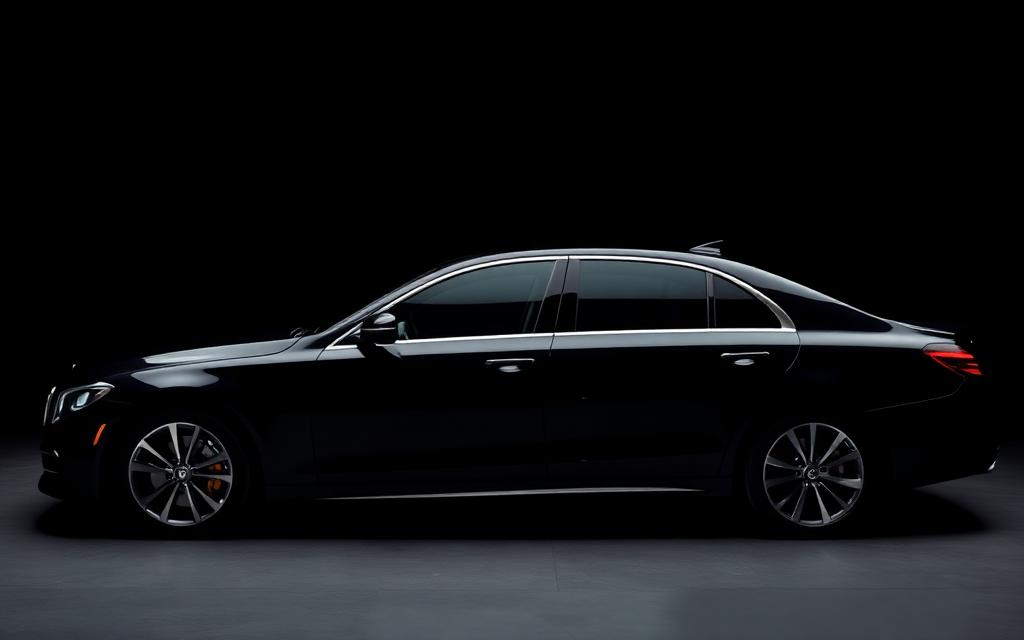 Black Tier Sedan